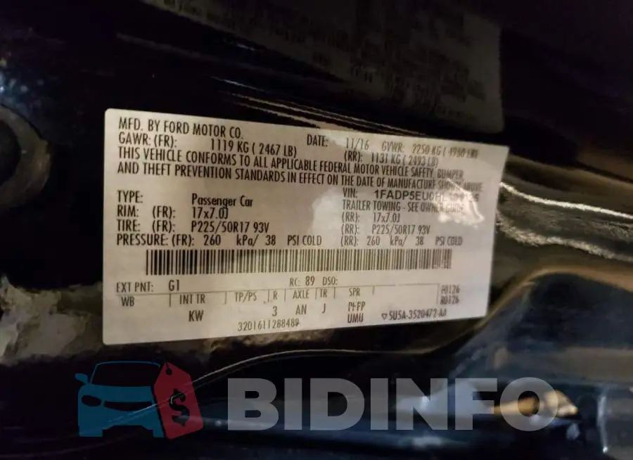 1FADP5EU0HL101125 Photo# 12