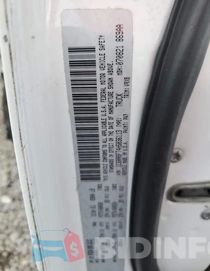 1C6RR6FT4HS836113 Photo# 12