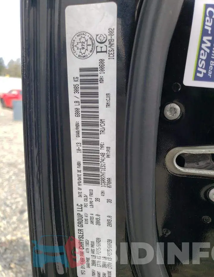 1C6RR7HT1ES174148 Photo# 12