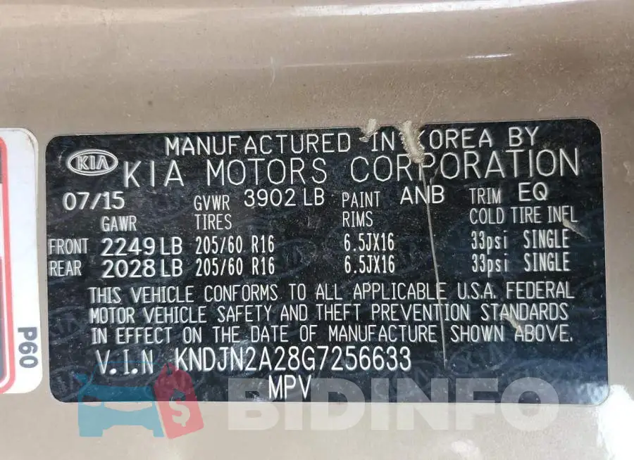 KNDJN2A28G7256633 Photo# 13