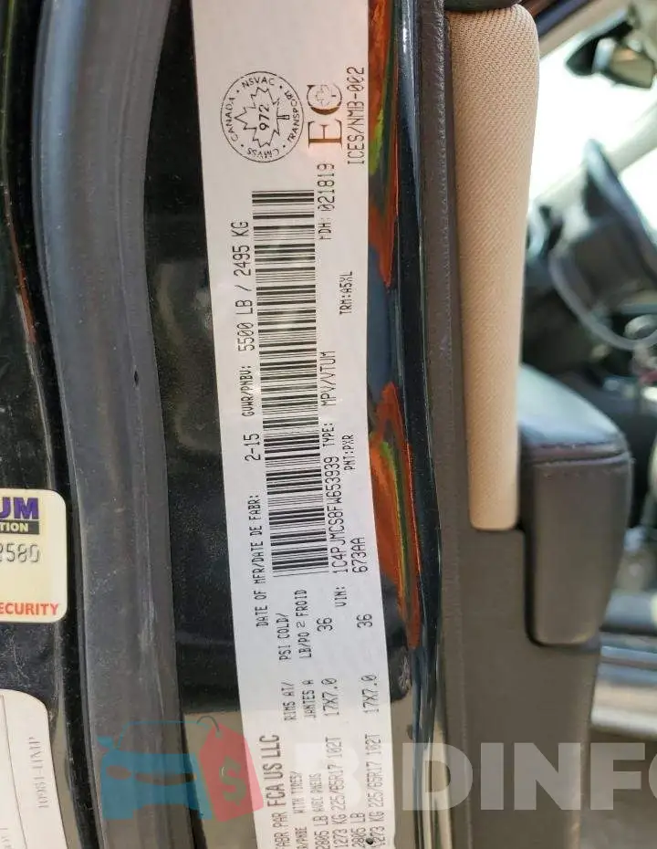 1C4PJMCS8FW653939 Photo# 13