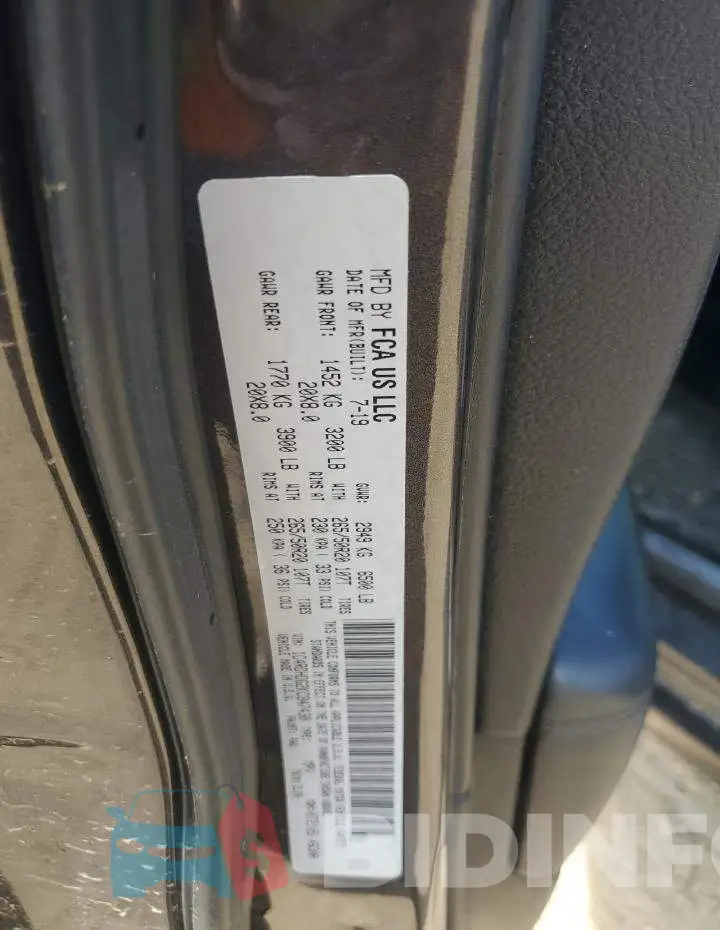 1C4RDHDG2KC847430 Photo# 12
