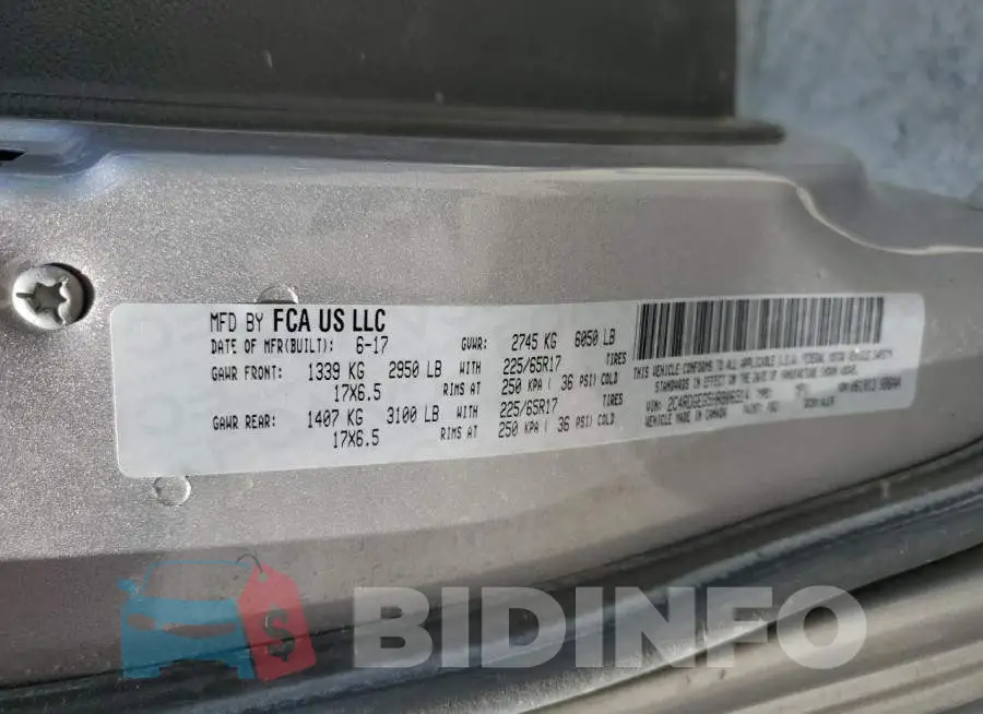 2C4RDGEG5HR806914 Photo# 13