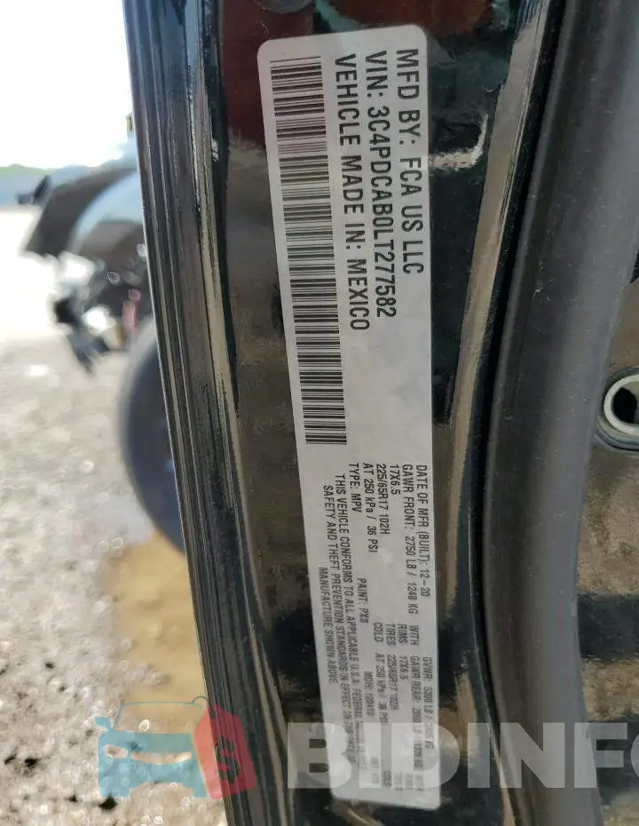 3C4PDCAB0LT277582 Photo# 13