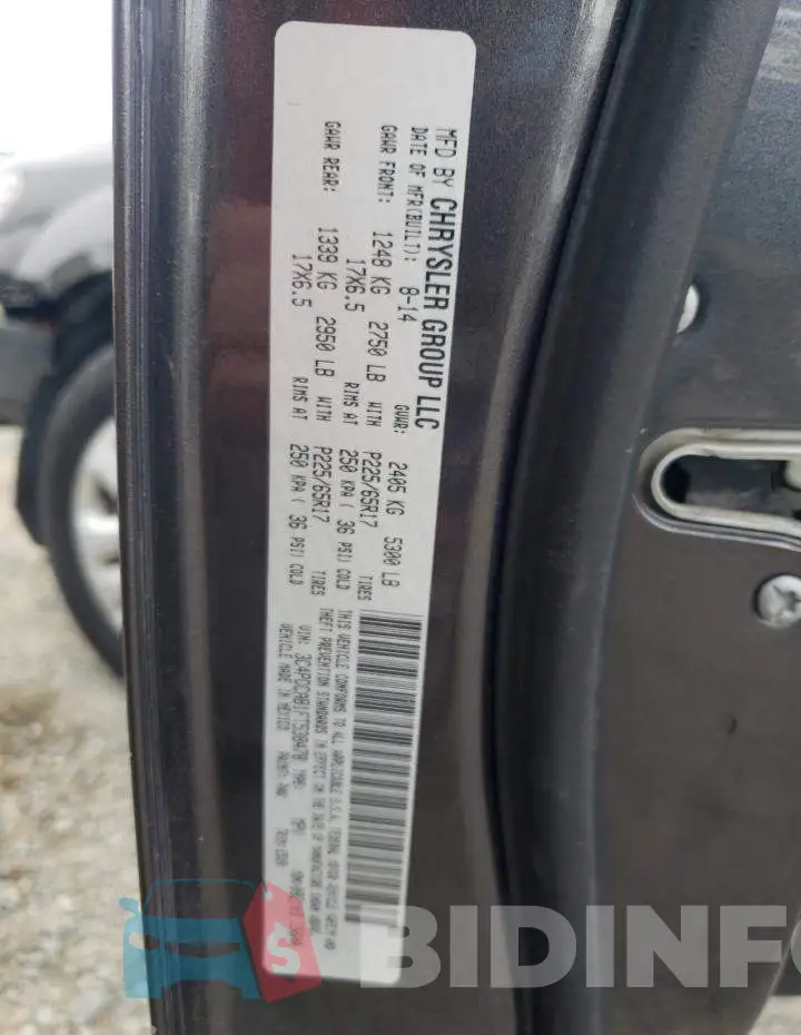 3C4PDCAB1FT538478 Photo# 14