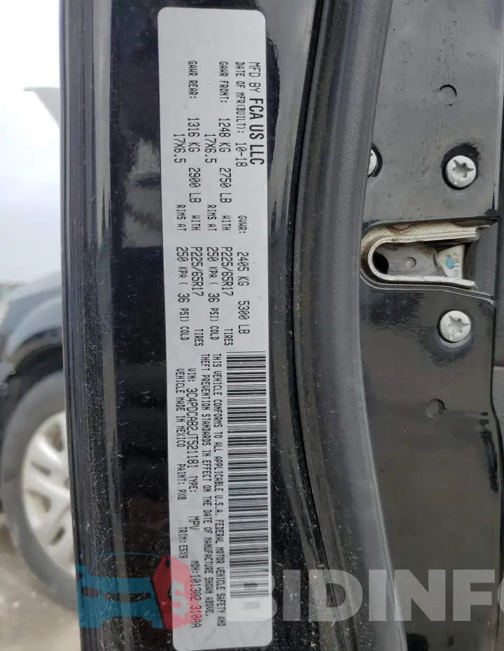 3C4PDCAB2JT521181 Photo# 14