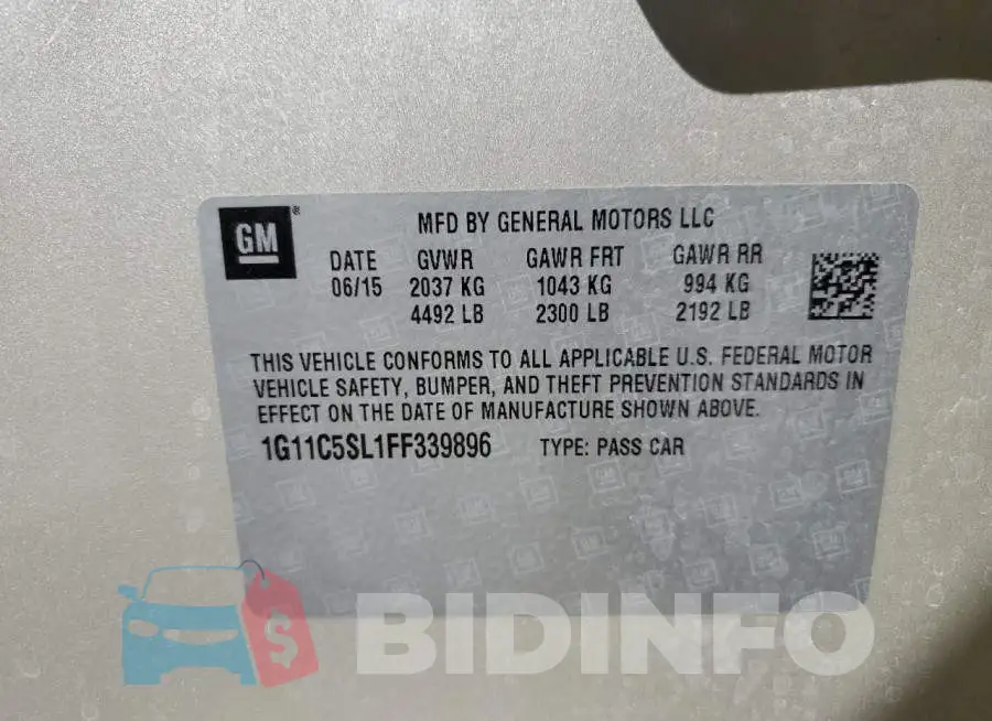 1G11C5SL1FF339896 Photo# 13