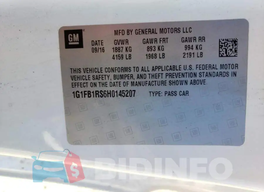1G1FB1RS6H0145207 Photo# 12