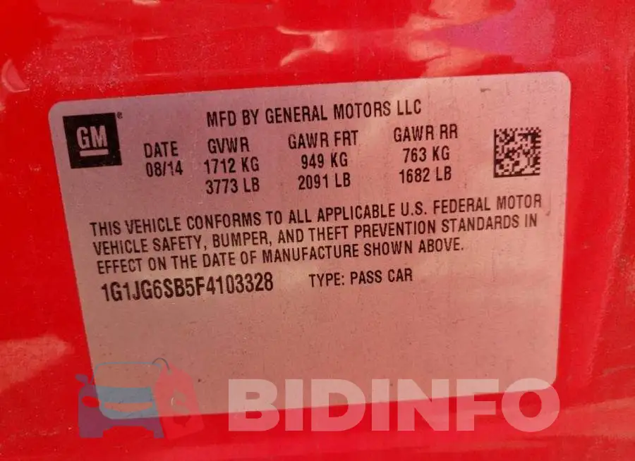 1G1JG6SB5F4103328 Photo# 12