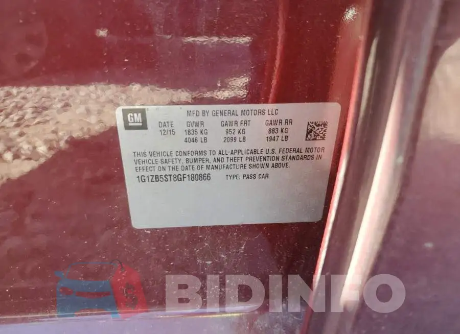 1G1ZB5ST8GF180866 Photo# 12