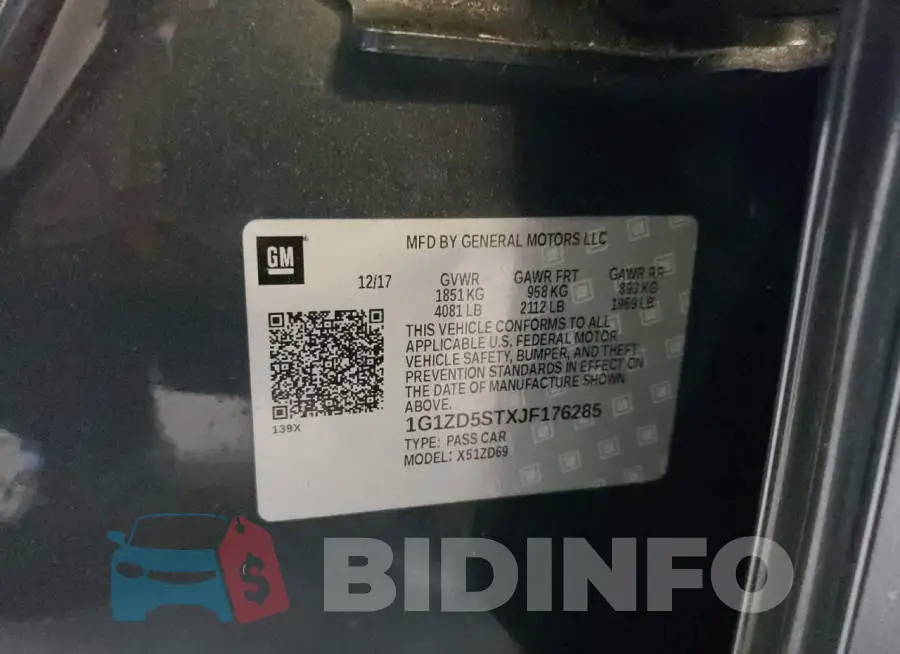 1G1ZD5STXJF176285 Photo# 12