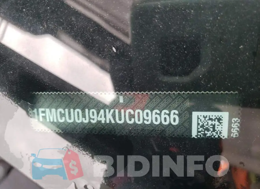 1FMCU0J94KUC09666 Photo# 12