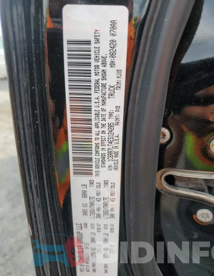 1C6RR7LT4ES124285 Photo# 12