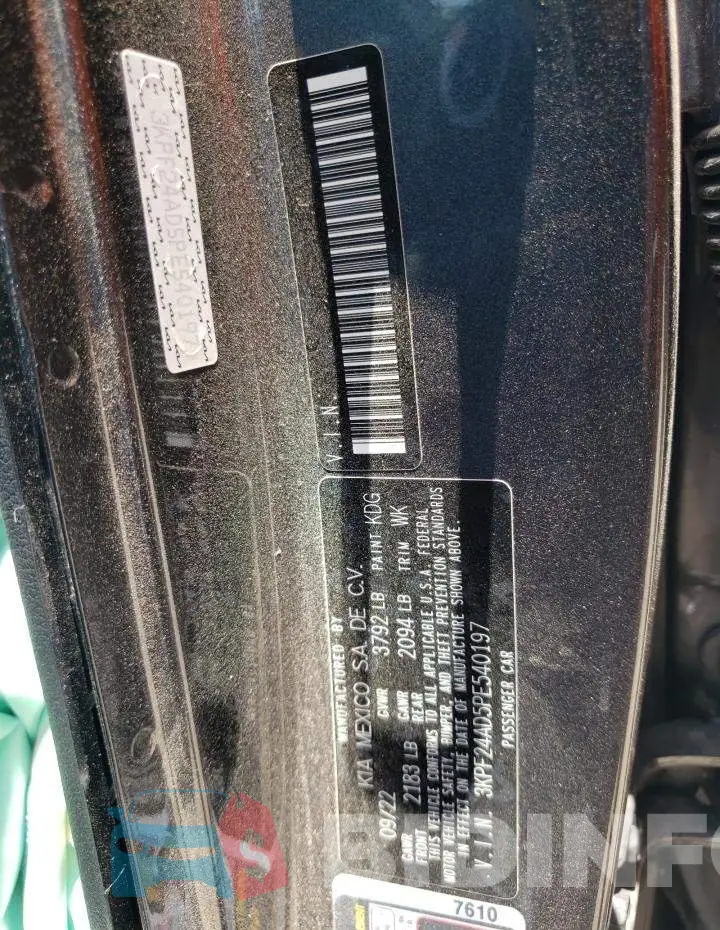 3KPF24AD5PE540197 Photo# 12