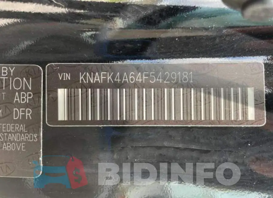 KNAFK4A64F5429181 Photo# 10