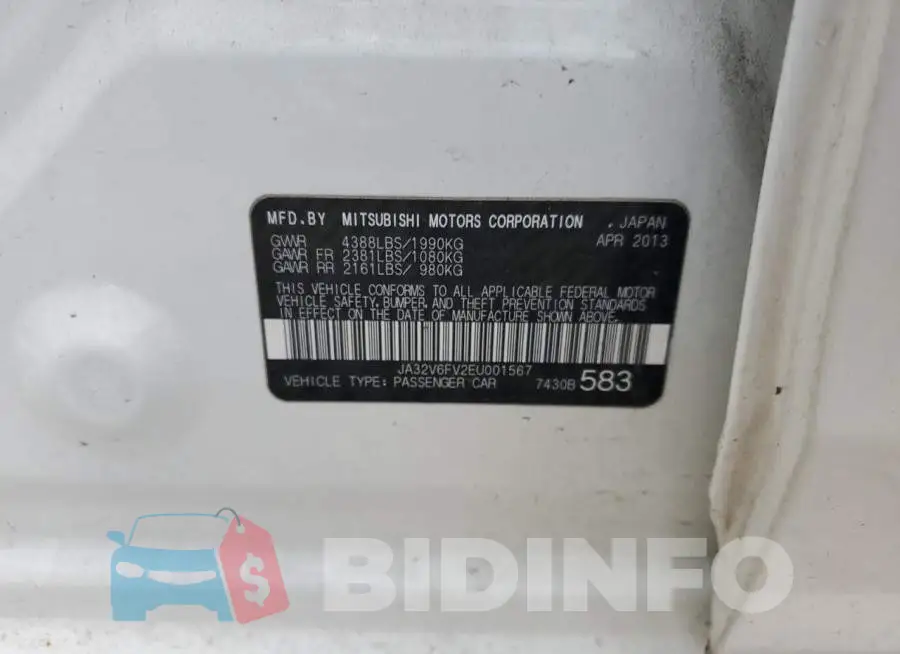 JA32V6FV2EU001567 Photo# 12