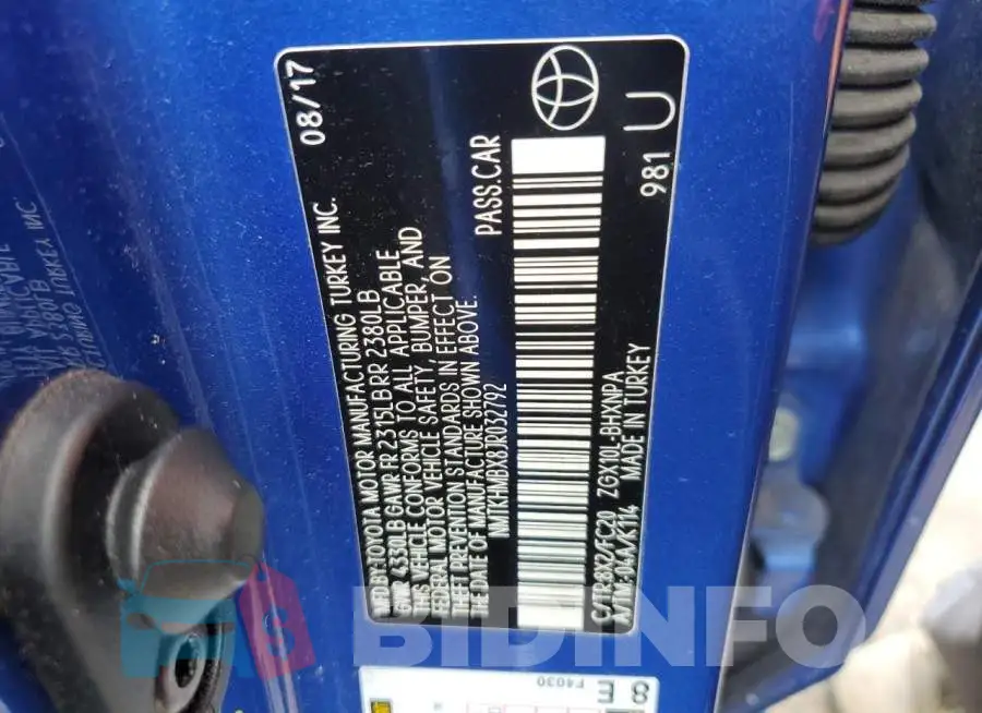 NMTKHMBX8JR032792 Photo# 12