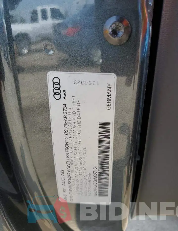 WAUY4GF55KN007161 Photo# 12