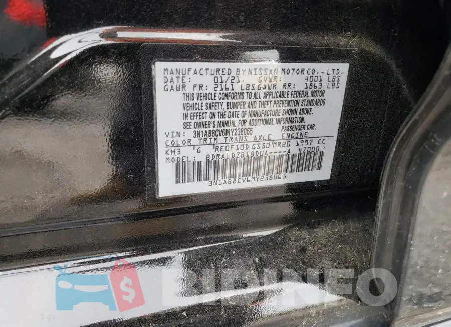 3N1AB8CV6MY238065 Photo# 12