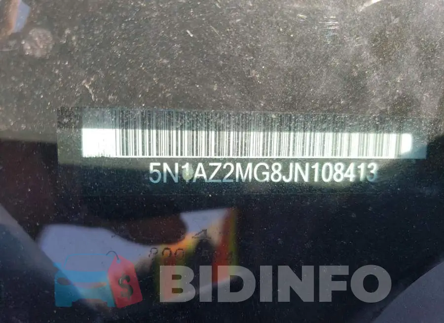 5N1AZ2MG8JN108413 Photo# 13