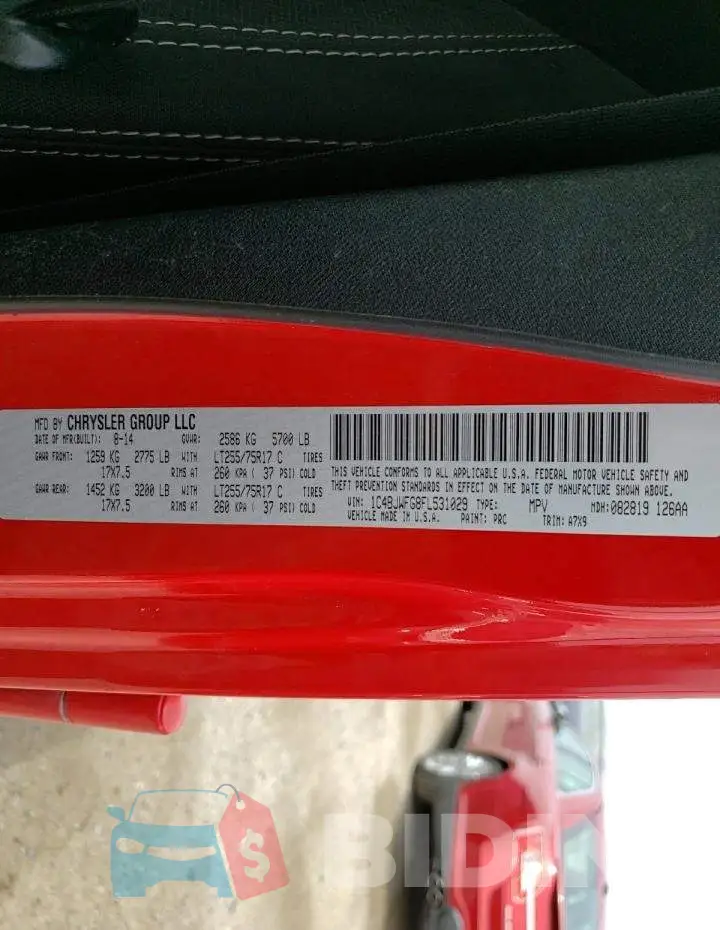 1C4BJWFG8FL531029 Photo# 12