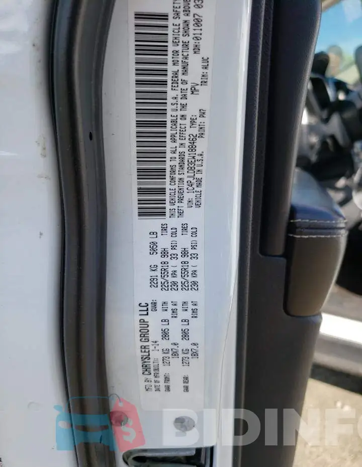 1C4PJLDB3EW188462 Photo# 12