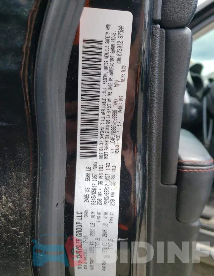 1C4PJMBS0FW500988 Photo# 13