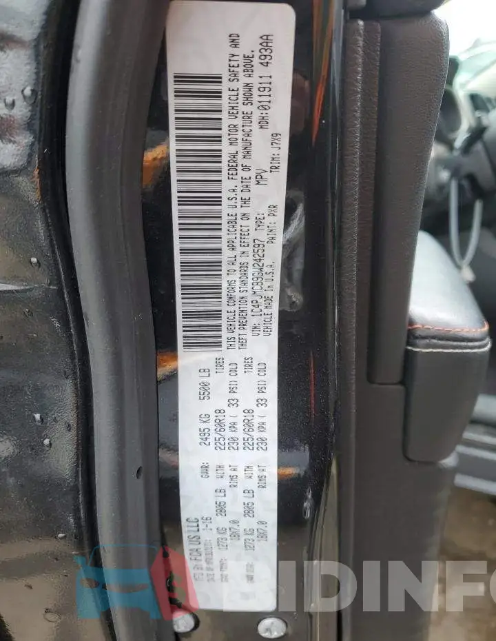 1C4PJMCB9GW242597 Photo# 14