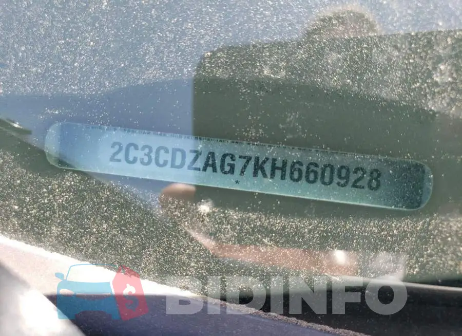 2C3CDZAG7KH660928 Photo# 12