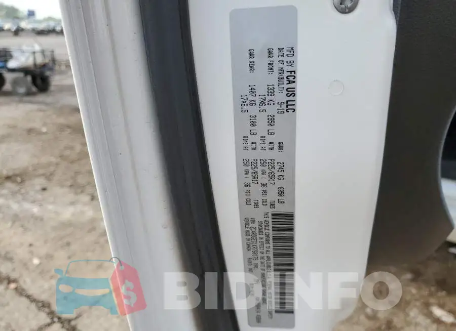 2C4RDGEG1KR760179 Photo# 13