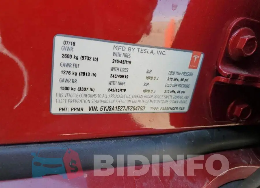 5YJSA1E27JF264793 Photo# 12