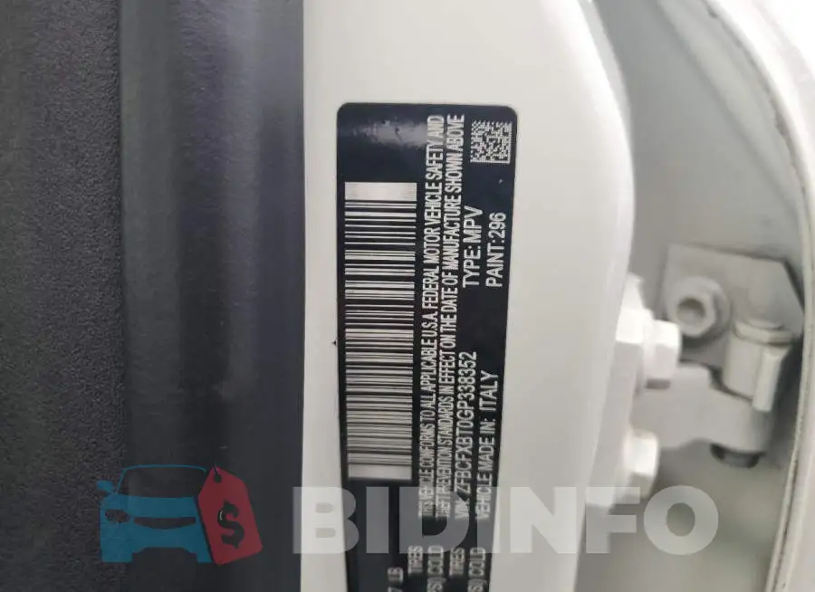 ZFBCFXBT0GP338352 Photo# 13