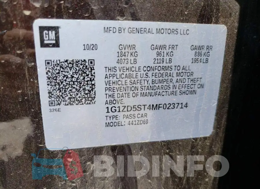 1G1ZD5ST4MF023714 Photo# 12