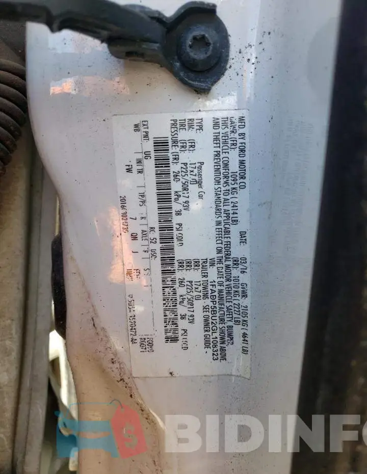 1FADP5BU2GL108323 Photo# 13