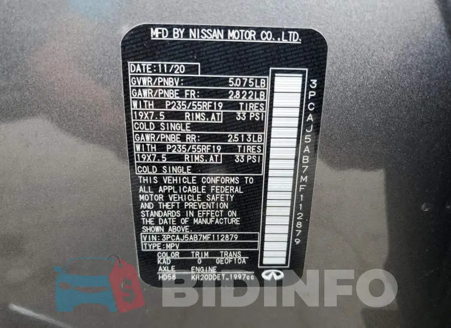 3PCAJ5AB7MF112879 Photo# 13