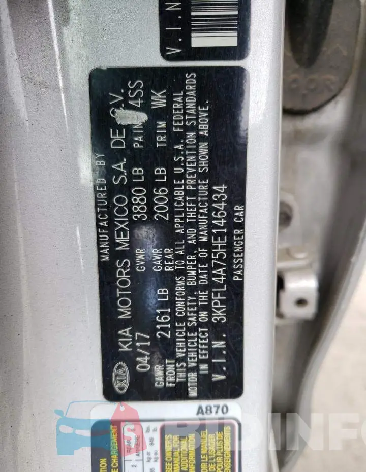3KPFL4A75HE146434 Photo# 12