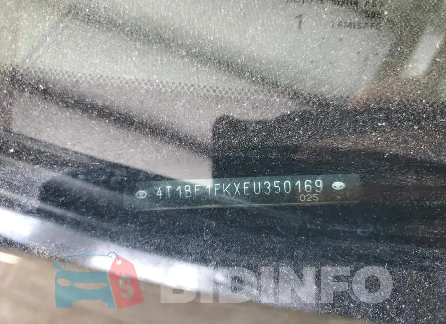 4T1BF1FKXEU350169 Photo# 12