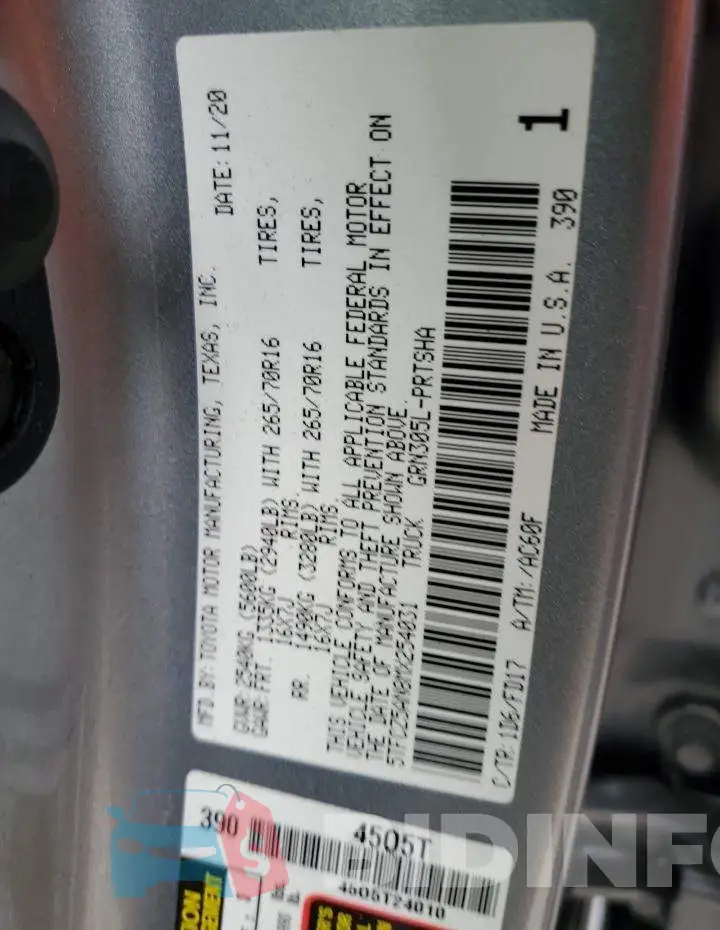 5TFCZ5AN8MX254031 Photo# 12