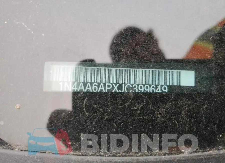 1N4AA6APXJC399649 Photo# 12