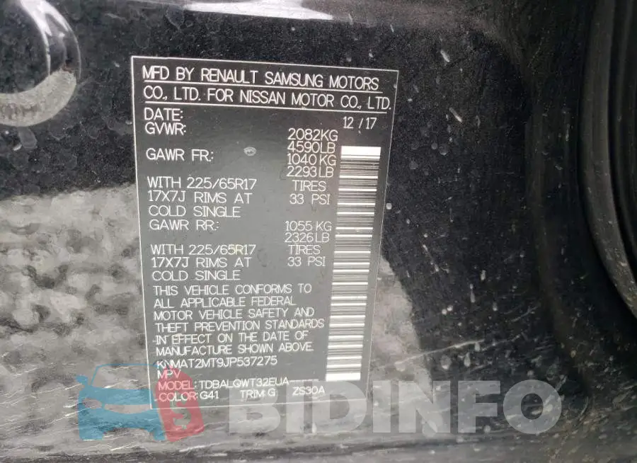 KNMAT2MT9JP537275 Photo# 13