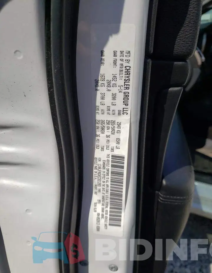 1C4RJFAGXEC521283 Photo# 14
