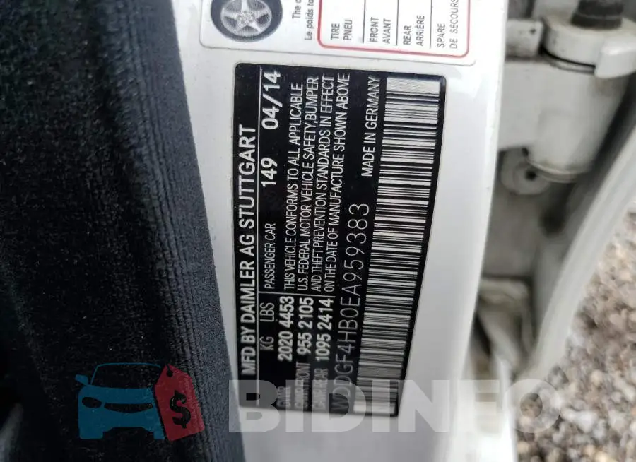 WDDGF4HB0EA959383 Photo# 12