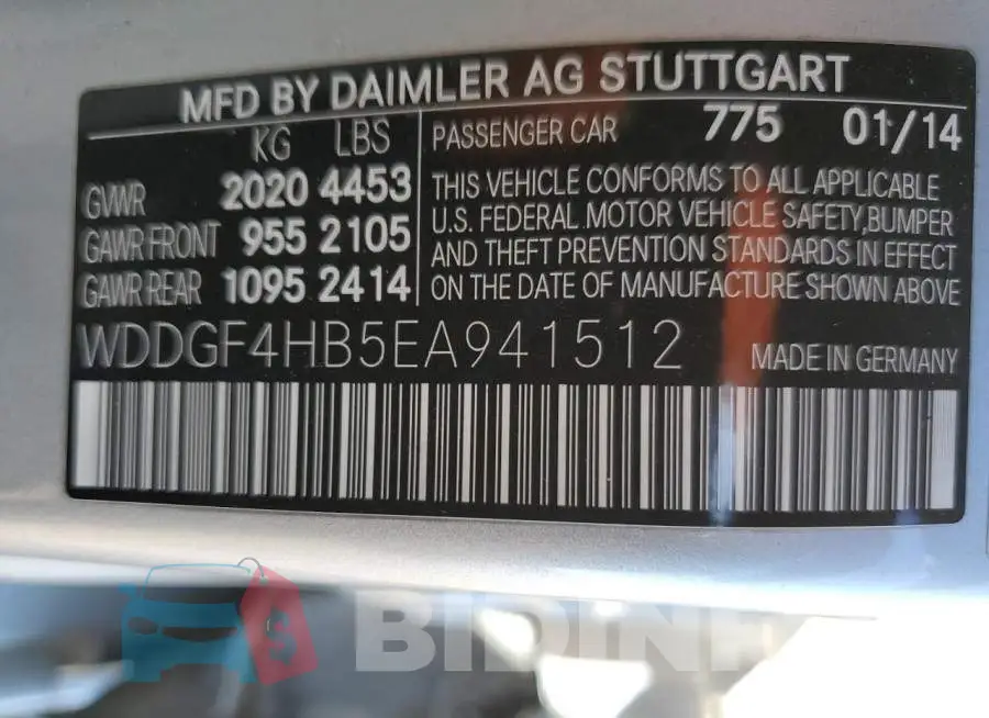 WDDGF4HB5EA941512 Photo# 12