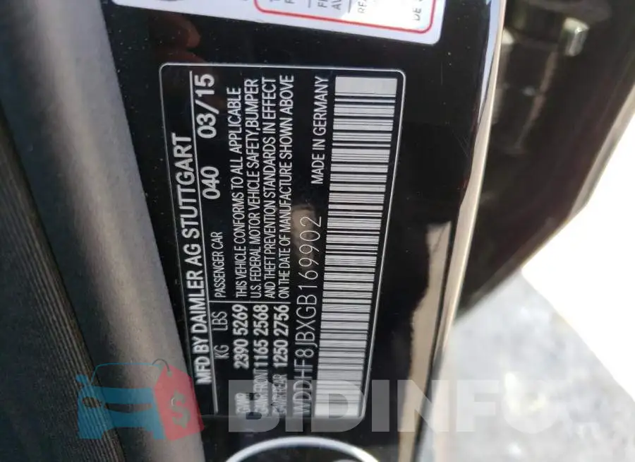 WDDHF8JBXGB169902 Photo# 12