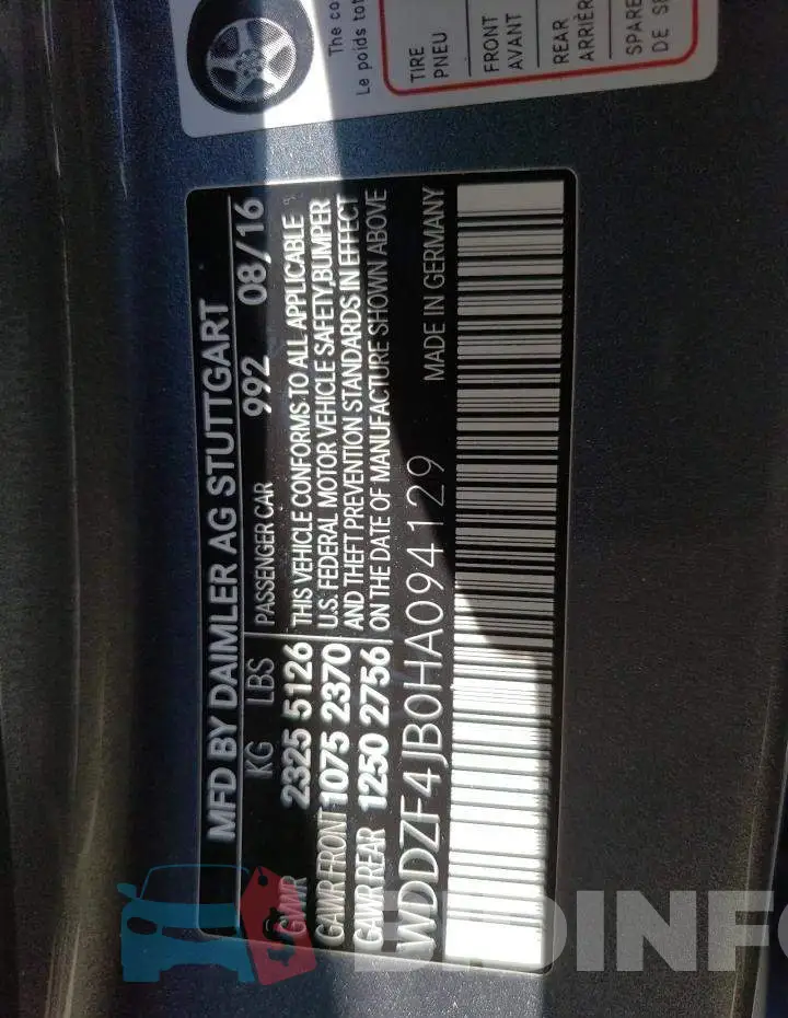 WDDZF4JB0HA094129 Photo# 12