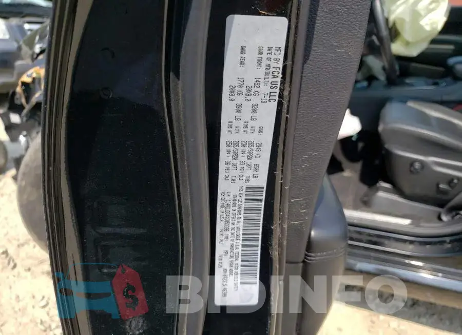 1C4RDJDG4KC853396 Photo# 13