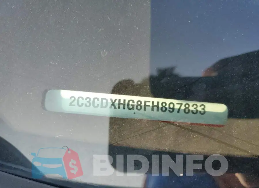 2C3CDXHG8FH897833 Photo# 12