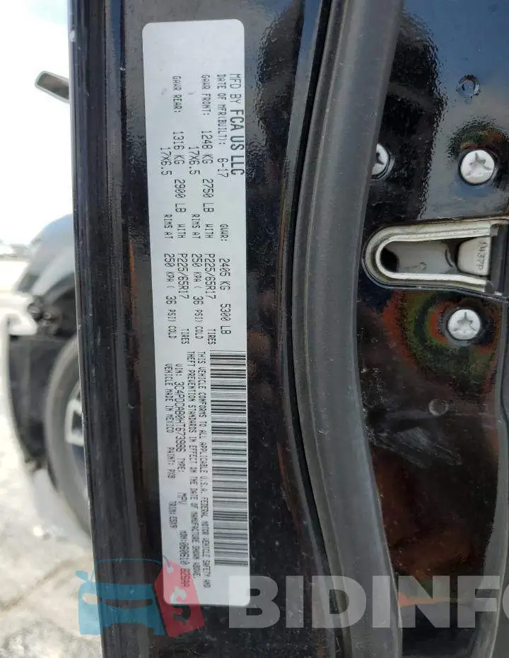 3C4PDCAB0HT673986 Photo# 13