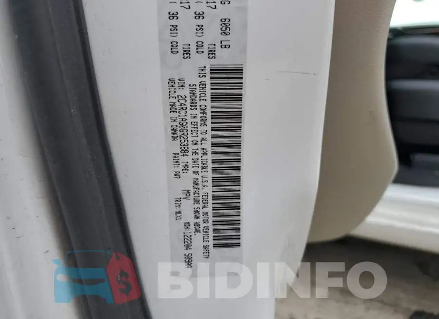 2C4RC1AG0GR253884 Photo# 13