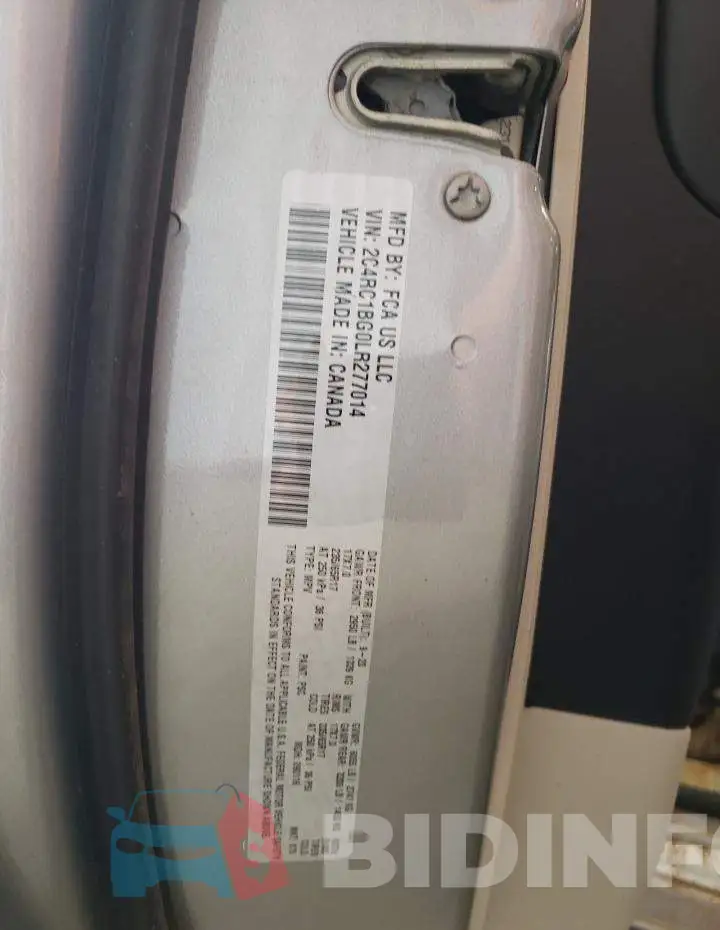 2C4RC1BG0LR277014 Photo# 13